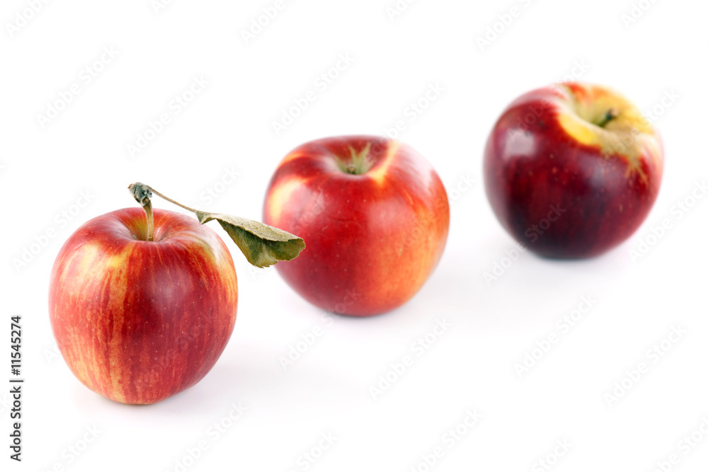 three apples