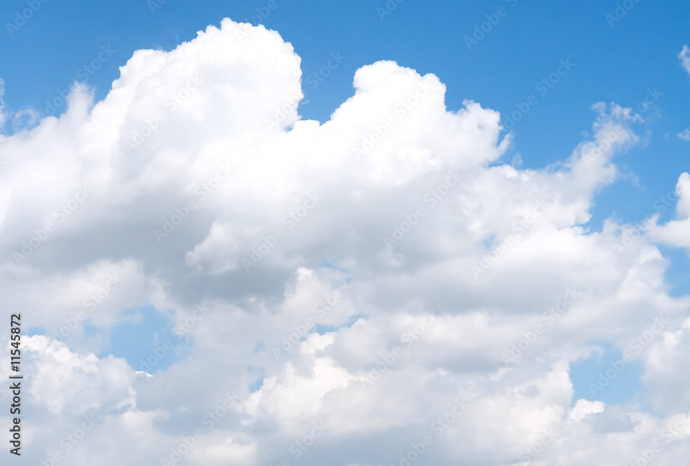 The beautiful sky with white clouds. The beautiful sky with white clouds.