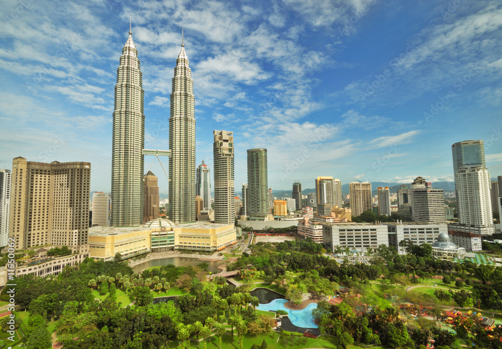 Fototapeta premium Petronas Twin Towers w Malezji