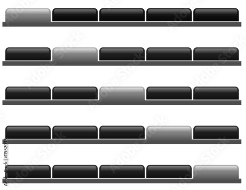 Navigation Website Tabs - Blank