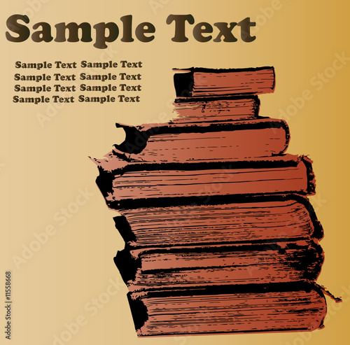 Book Stack Background