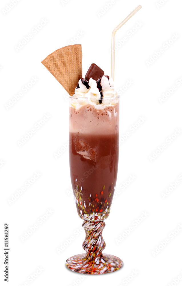 Eisschokolade Stock Photo | Adobe Stock