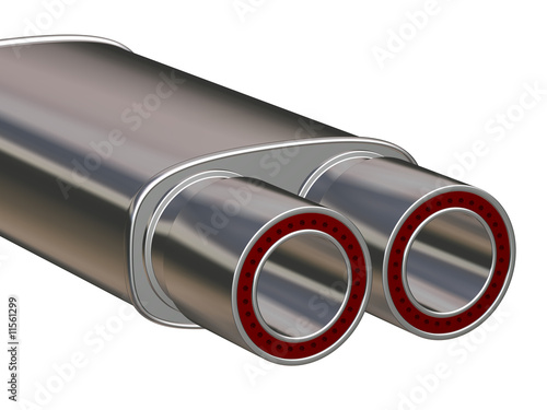 Auto Racing Silencer