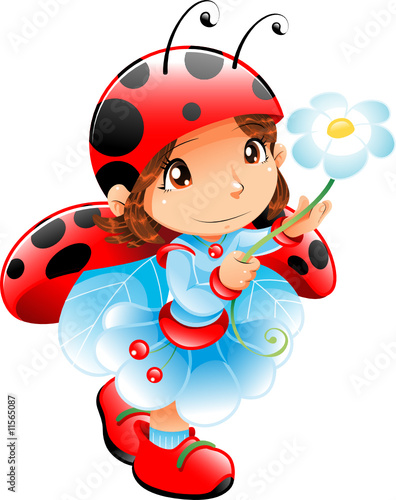 Funny Girl-Ladybug