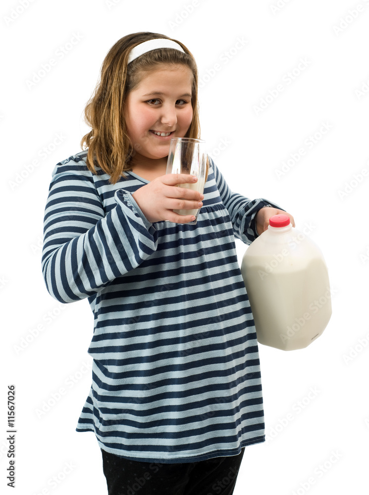 Child Drinking Milk Child Drinking Milk