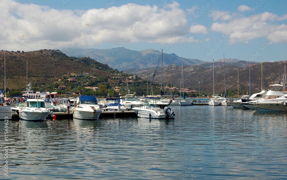 Fototapeta premium Saint Florent , Corsica