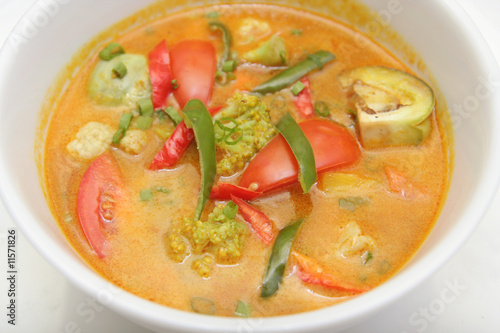 vegetable curry asia food