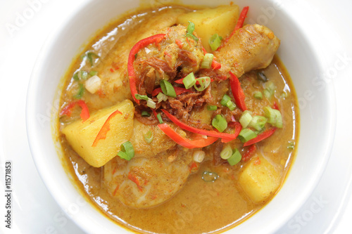 chicken curry asia food