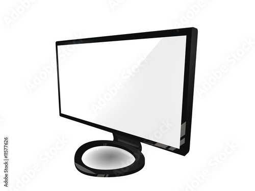 black monitor