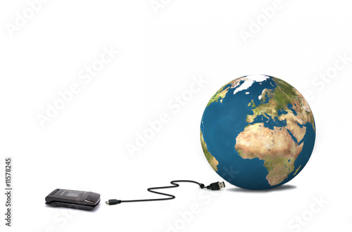 Cell phone connect to Globe