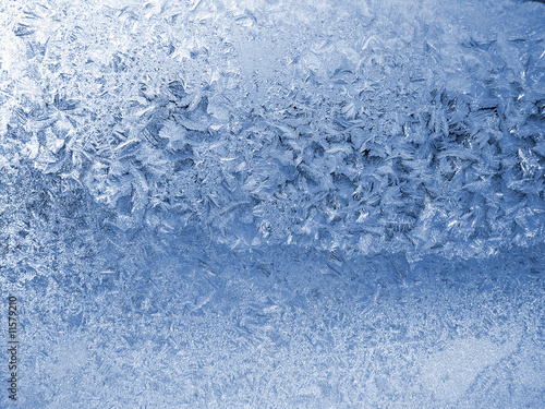 Fotografie, Tablou Evening frost pattern