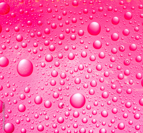 red  water drops background.close up of