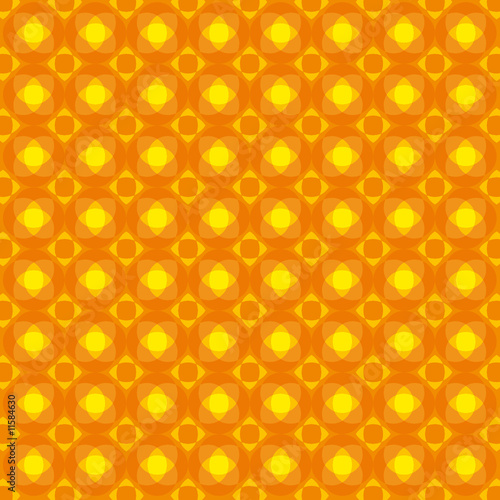 Tapisserie seventies orange