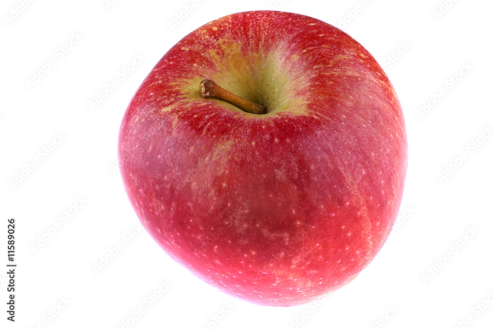 Fresh ripe apple isolated over white background Fresh ripe apple isolated over white background