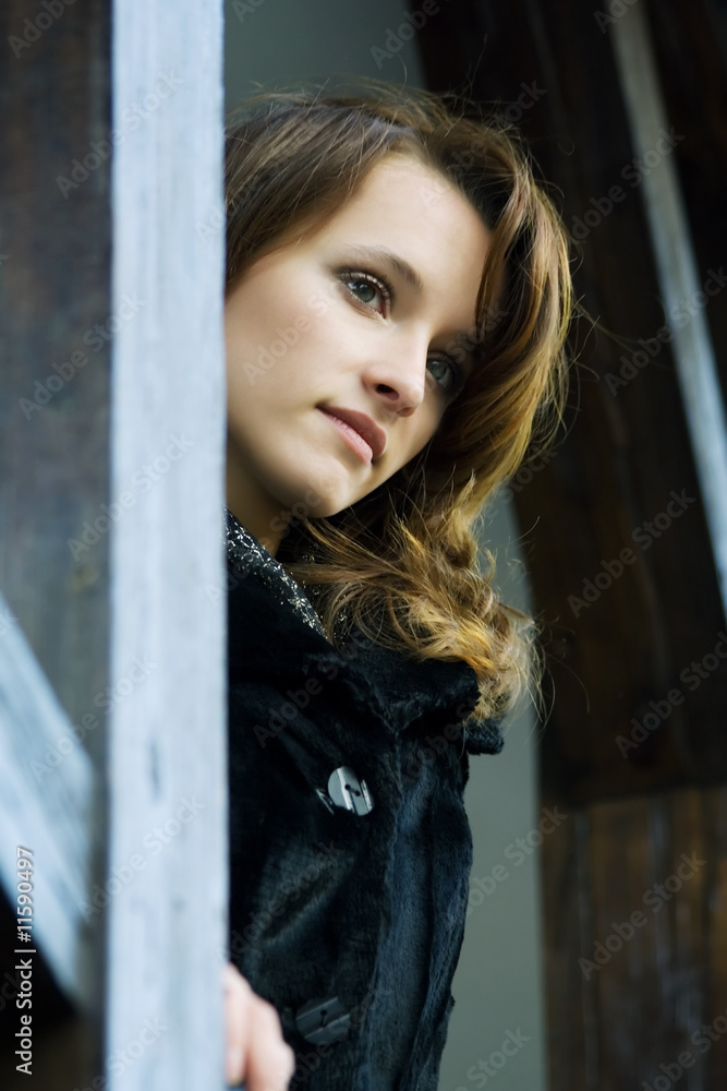 Fototapeta premium Pensive glance.