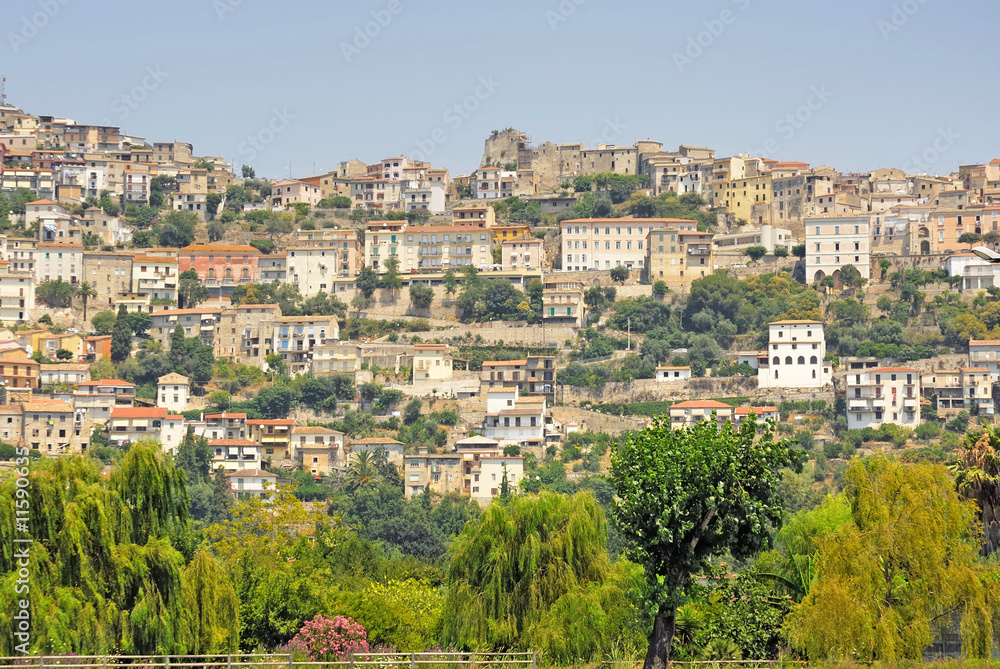 Houses in Monte San Biagio village Near Latina Italy
