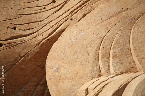 Forms from the sand