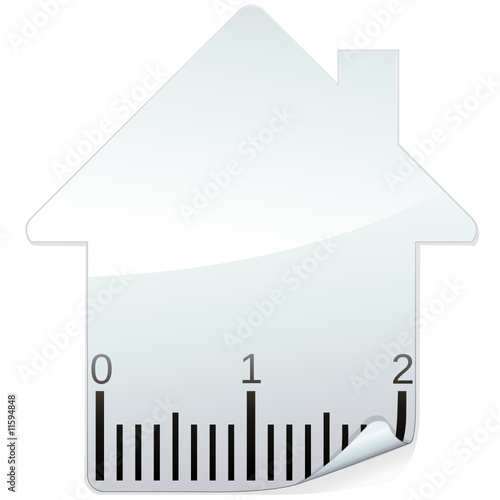 Sticker mesure des bâtiments