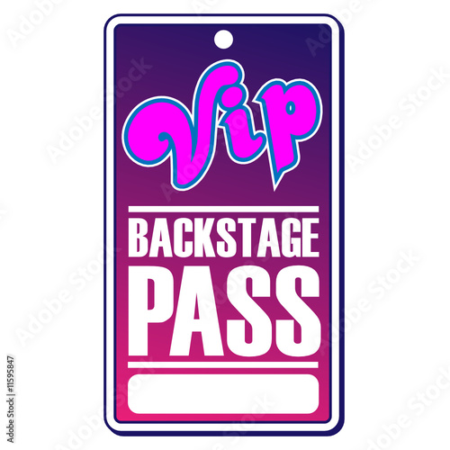 VIP Backstage Pass