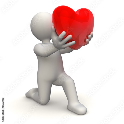 corazón en las manos