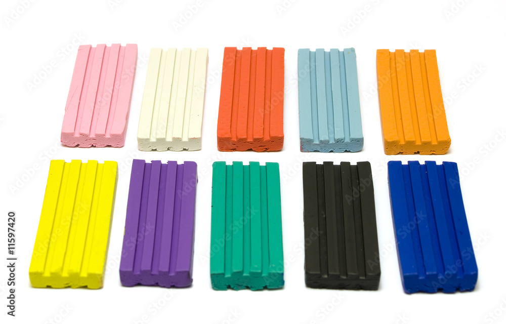 Plasticine bricks Plasticine bricks