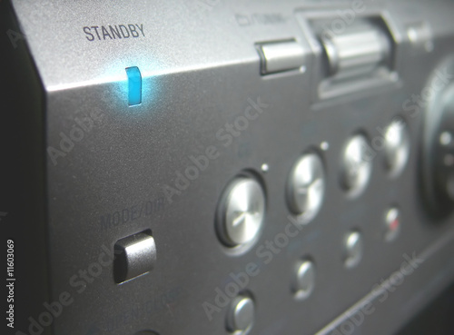 Photography Standby-LED-BLAU