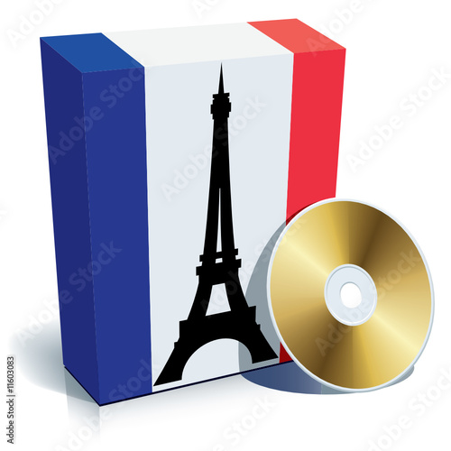 French software box and CD