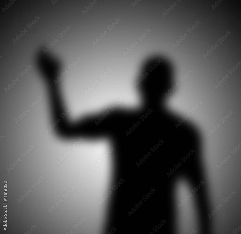 Shadow Figure 5 Stock Illustration | Adobe Stock