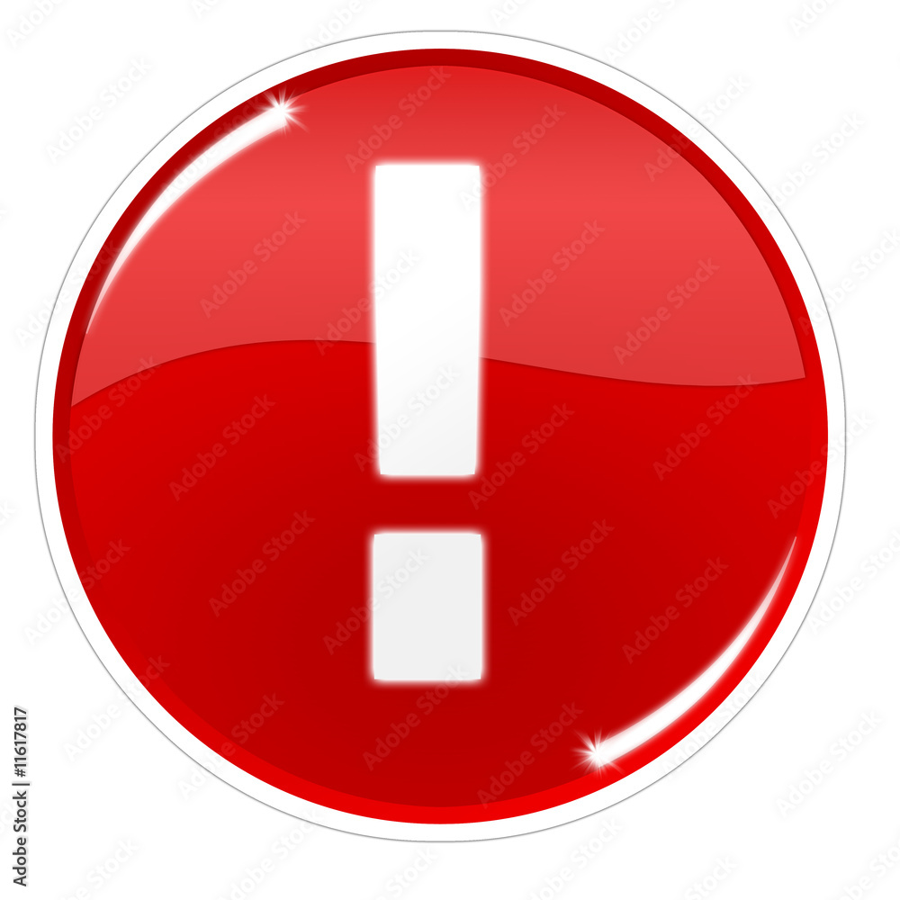 icone exclamation rouge icone exclamation rouge