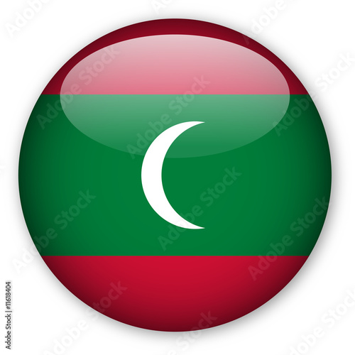 Free Download Maldives Flag button - GFXLoad