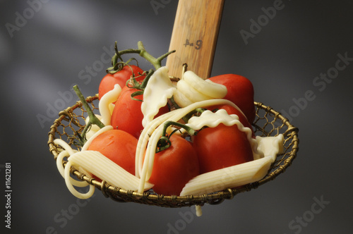 Obraz na plátně Pasta mista e pomodori