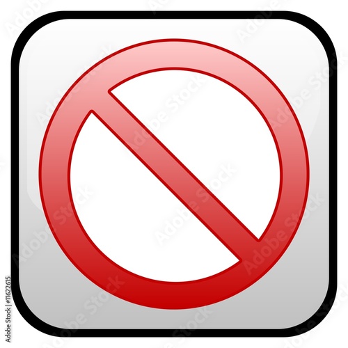 No standing sign