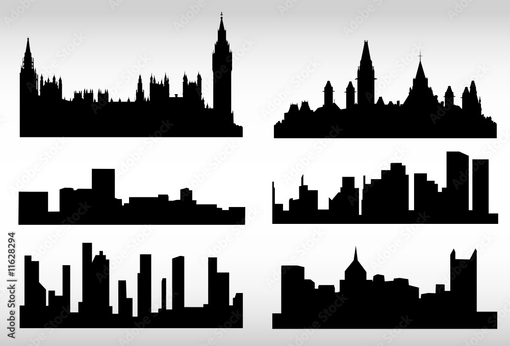 Panorama cities collection