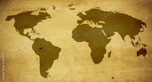 Fototapeta Naklejka Na Ścianę i Meble -  World Map
