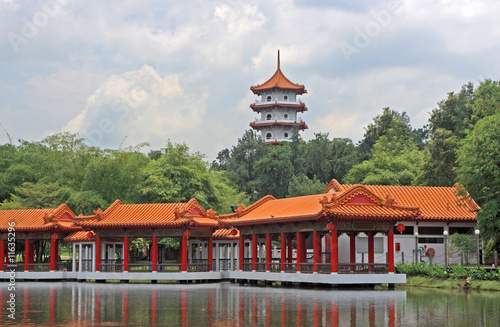 Chinesischer Garten in Singapur
