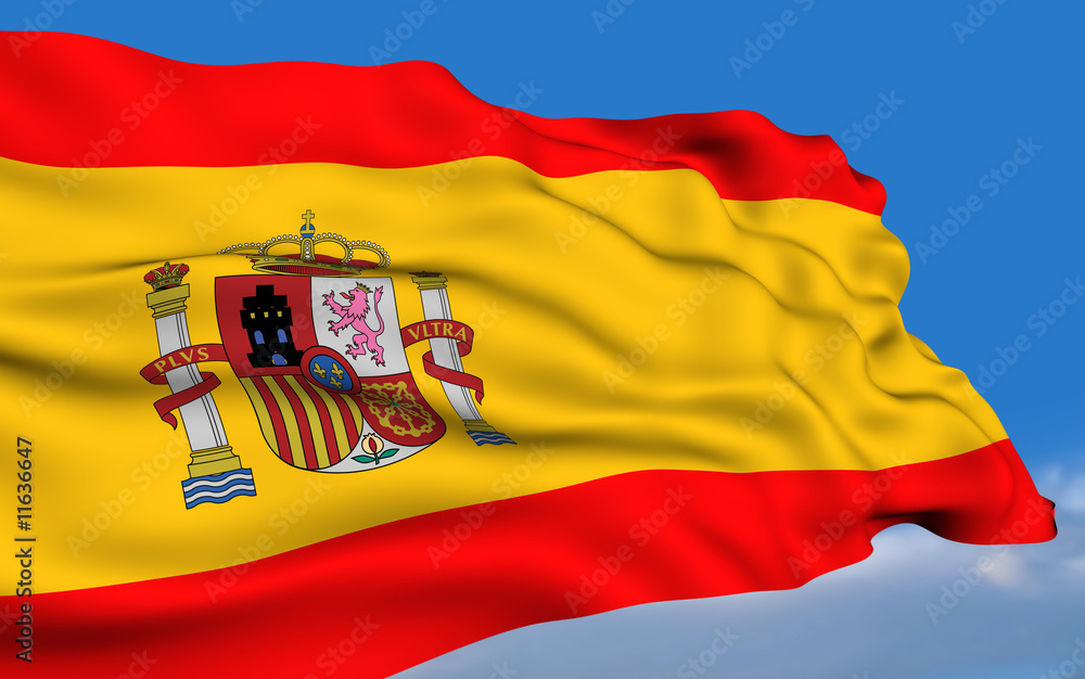 Fototapeta premium Spanish Flag