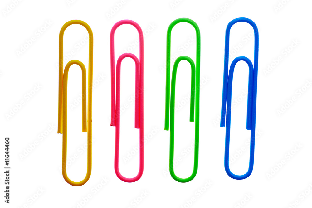 Four paper clips Four paper clips