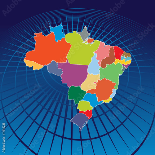 brazil map