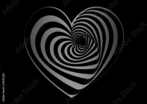 Fotografía coeur gris