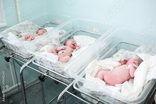 newborn in childbearing centre