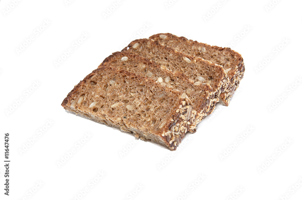 Four slice of bread. Four slice of bread.