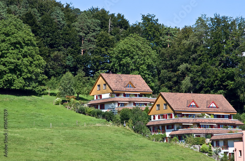 Houses on the hill