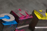 CMYK Lettern