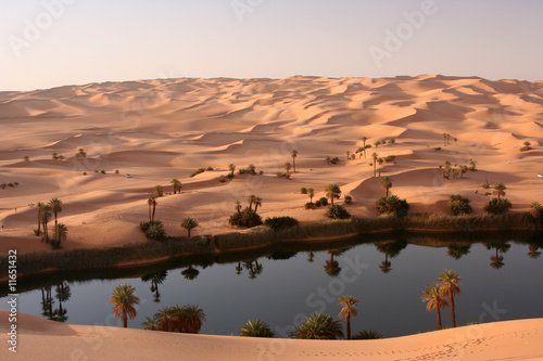 Der Um el Maa im Erg Ubari - Libyen