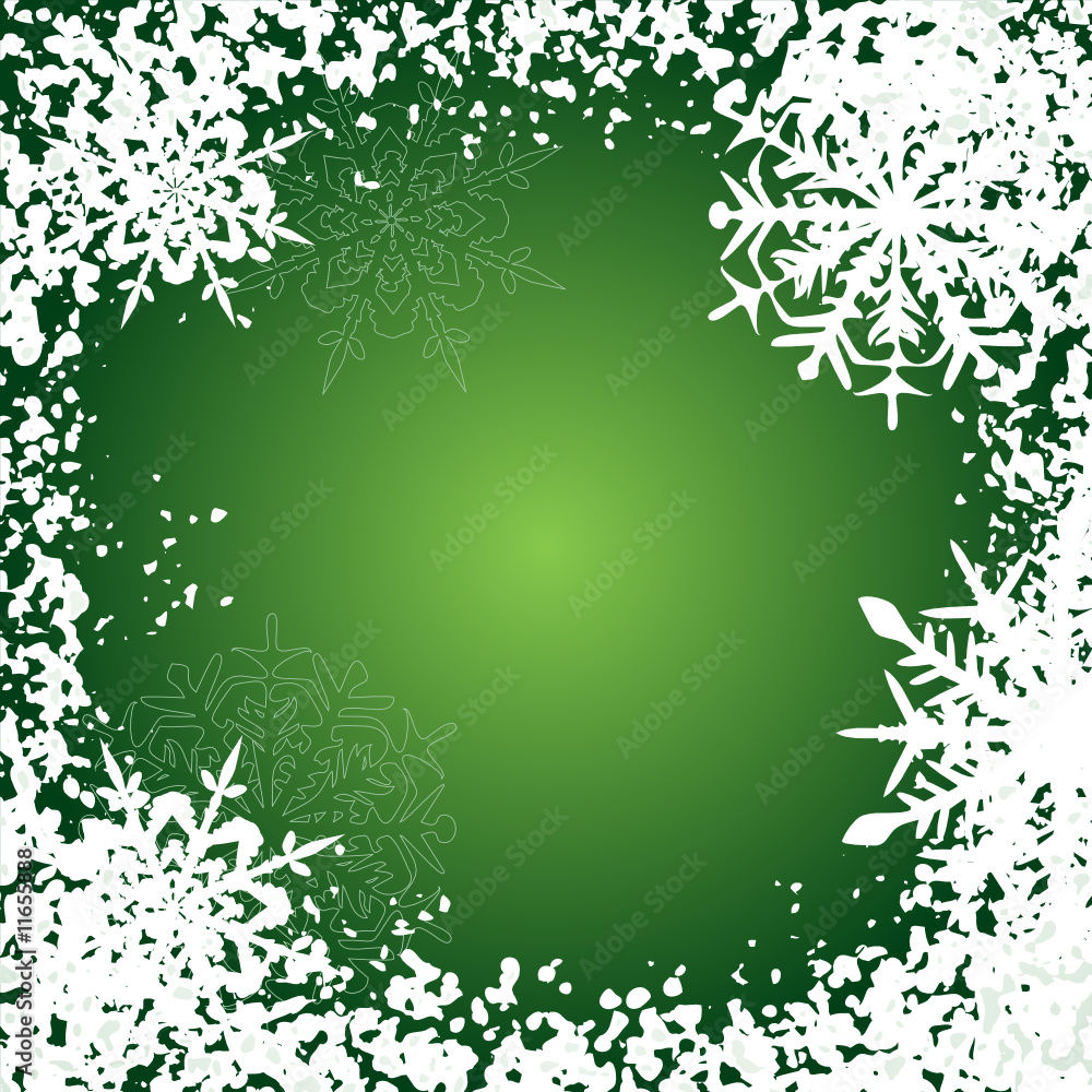 Winter background, snowflakes - vector illustration Winter background, snowflakes - vector illustration