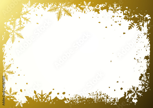 Winter background with space for text