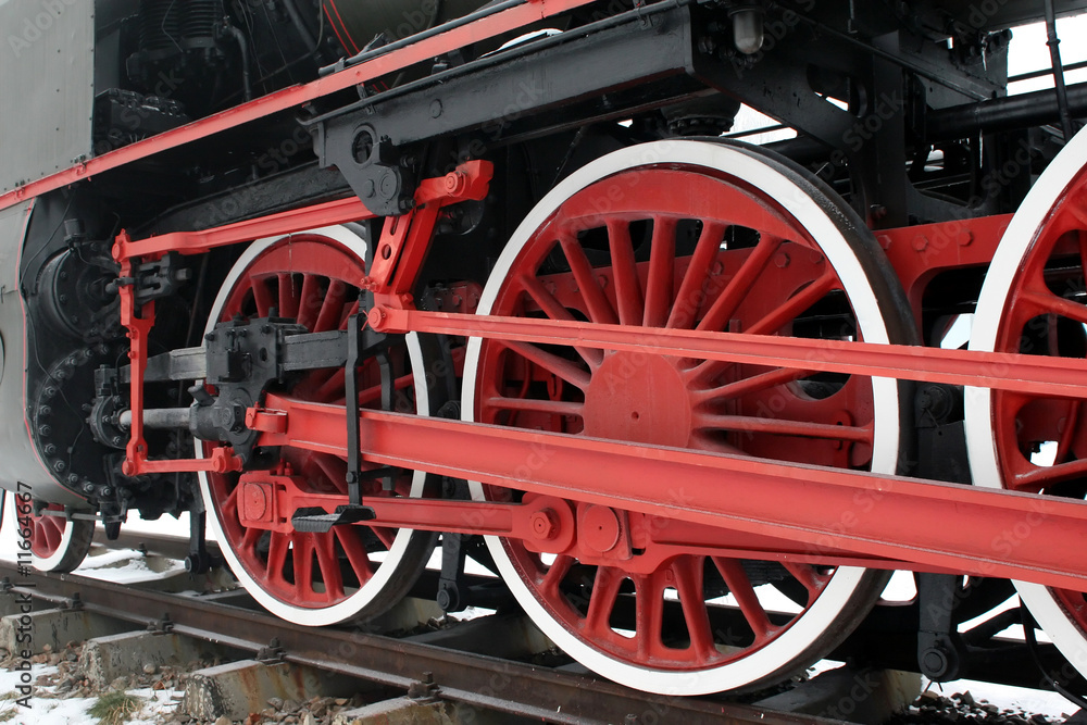 old steam locomotive