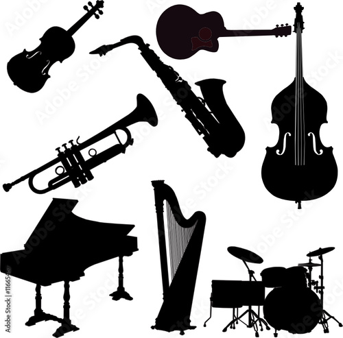 instrumens collection - vector