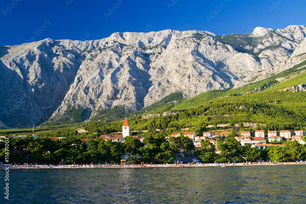 Obraz premium the coast in Promajna