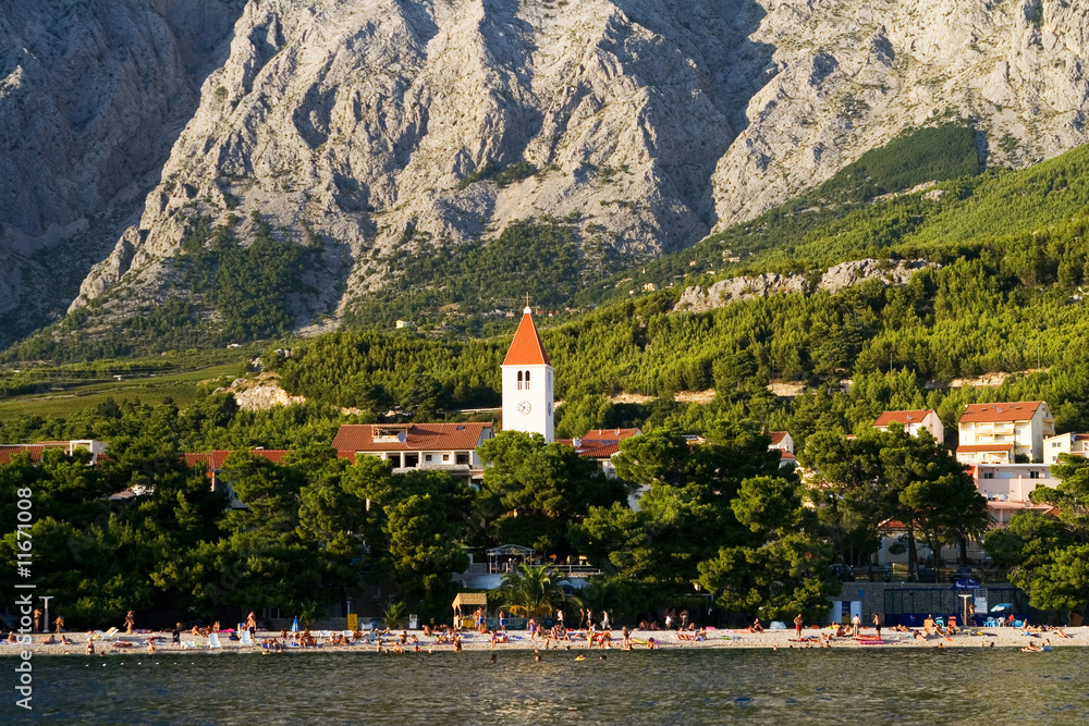 Obraz premium the coast in Promajna